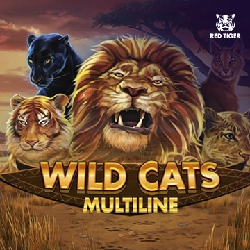 Redtiger : Wild Cats Multiline - STAYSLOT168